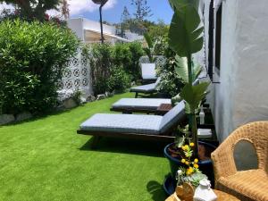 Zahrada ubytování Santa Clara Bungalows