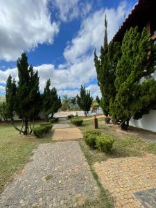 Paesaggio naturale nelle vicinanze della villa
