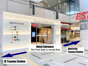 Certifikát, hodnocení, plakát nebo jiný dokument vystavený v ubytování Toyama Chitetsu Hotel + 37 fotografií