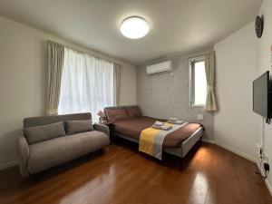 Ruang duduk di nestay inn tokyo ryogoku
