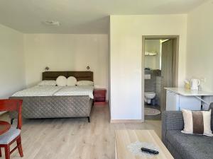 Postel nebo postele na pokoji v ubytování Ana Rooms Bled + 9 fotografií