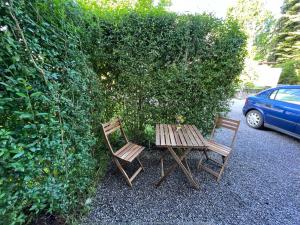 Zahrada ubytování Kleines Nest im Zentrum, eigener Eingang, Parkplatz, kostenloses Wlan