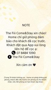 a page of a poem with a screenshot of a text at Homestay The Fiii Come&Stay in Vung Tau