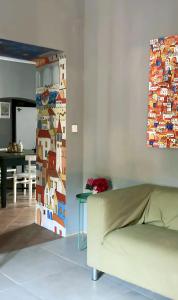 Posezení v ubytování Holiday home with private garden 1200 m2