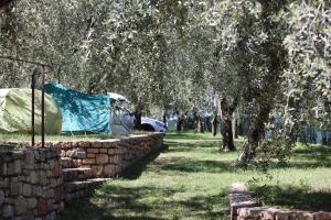Zahrada ubytování Agricampeggio Paradiso