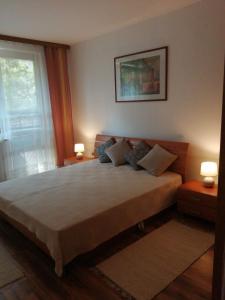 Postel nebo postele na pokoji v ubytování Apartman Classic