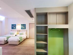 Lime Resort El Nido客房内的一张或多张床位