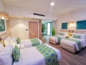 Lime Resort El Nido客房内的一张或多张床位
