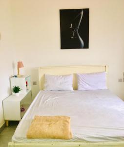 Postel nebo postele na pokoji v ubytování Haller view apartment