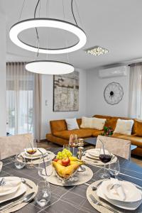 Χώρος καθιστικού στο Apartment Leone Medulin