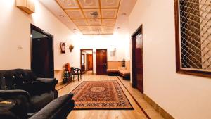 Istumisnurk majutusasutuses Hotel Rajyashree Palace