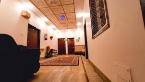 Istumisnurk majutusasutuses Hotel Rajyashree Palace