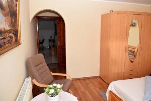 Posezení v ubytování Nóra apartman