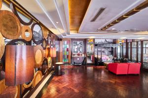 Posezení v ubytování Renaissance Shanghai Pudong Hotel