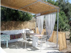 Patio nebo venkovní prostory v ubytování Volcano View Nisyros
