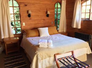 Postel nebo postele na pokoji v ubytování Cabañas Playa Linda + 37 fotografií