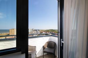Balkon lub taras w obiekcie Bilderberg Europa Hotel Scheveningen