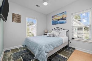 Postel nebo postele na pokoji v ubytování Waves and Greens + 38 fotografií