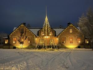 Almaån Bed and Breakfast v zimě