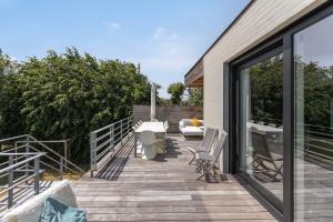 Balkón nebo terasa v ubytování Villa Stuifduin