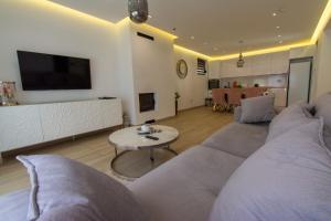 TV a/nebo společenská místnost v ubytování Mi Casa