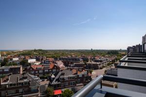 Widok na miasto Scheveningen z tego hotelu