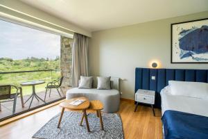 Zona de estar de Abba Comillas Hotel