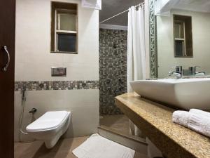 Koupelna v ubytování Hotel Sai leela - Shirdi
