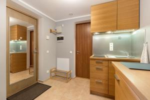 Kuchyň nebo kuchyňský kout v ubytování Rüütli Apartments in Tartu Old Town + 37 fotografií