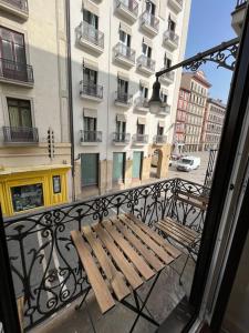 A balcony or terrace at Chapitela Suite