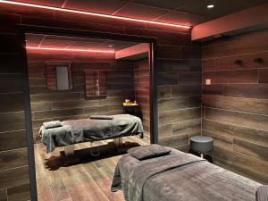 Lázně a/nebo wellness v ubytování Hôtel 16 | 150 Montagne & Spa Nuxe