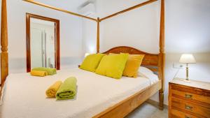 Postel nebo postele na pokoji v ubytování Chalet Mar + 20 fotografií