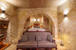Posezení v ubytování Canyon Cave Hotel
