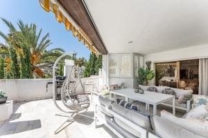Balkon lub taras w obiekcie Golden Beach Elviria