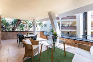 Posedenie v ubytovaní Apartamento Cala de mijas