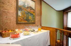 Eten bij of ergens in de buurt van het hotel

