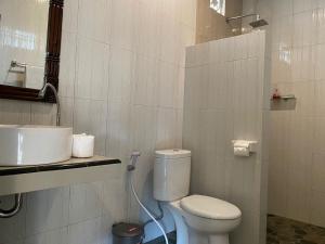Koupelna v ubytování Ben's Homestay