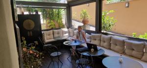 Istumisnurk majutusasutuses Hotel Valerì