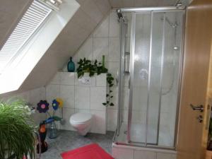 Koupelna v ubytování Ferienwohnung Yuan