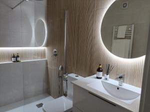 Kúpeľňa v ubytovaní Apartamento Doctor Tourón + 15 fotografií