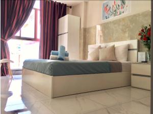 Posezení v ubytování SaiGon CoZy Hotel "241 Pham Ngu Lao Street''