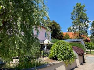 Vonkajšia záhrada v ubytovaní Hotel Via Ironia