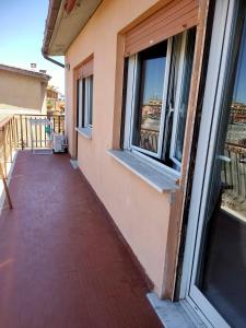 Balkón nebo terasa v ubytování Nomentum House