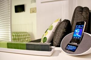 A seating area at Nostromondo Apartments in Rome City Centre