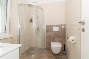 Koupelna v ubytování IL Cetro Spalato Rooms