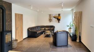 Posezení v ubytování Apartmány U stezek