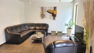 Posezení v ubytování Apartmány U stezek
