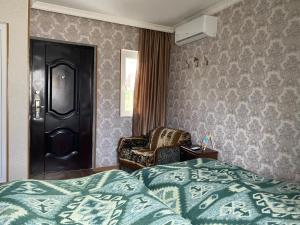 Letto o letti in una camera di Aloha House