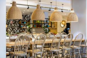 Restaurace v ubytování Design Plus Seya Beach Hotel