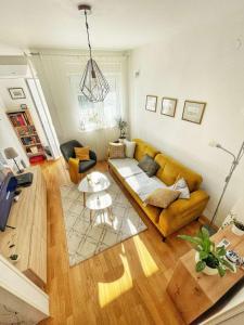 Istumisnurk majutusasutuses Apartman U2